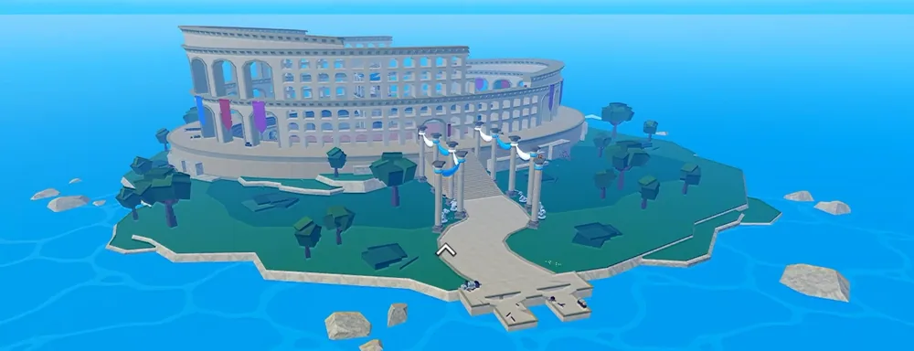 競技場（Colosseum）的遊戲畫面