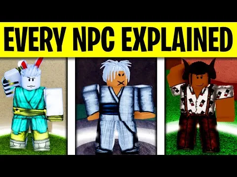 影片縮圖：Every THIRD SEA NPC Explained In 8 Minutes - Roblox Blox Fruits