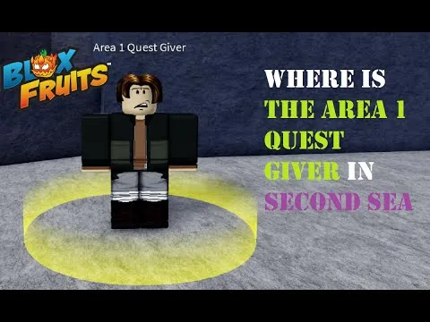 影片縮圖：How to find Area 1 Quest Giver in Blox Fruits #roblox #bloxfruits