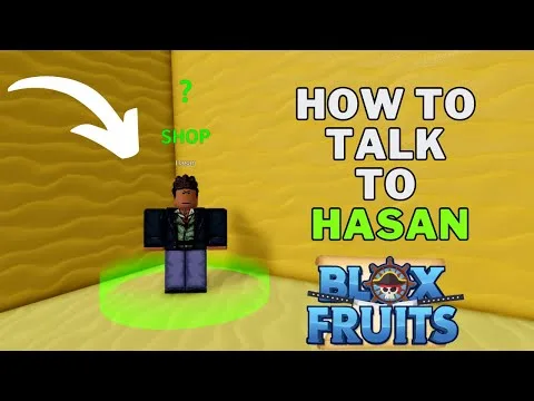 影片縮圖：How To Talk To Hasan in Blox Fruits | What Does Hasan Sell in Blox Fruits?