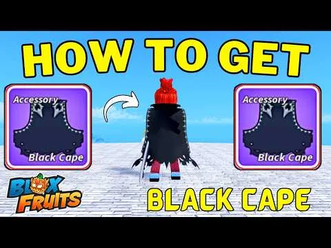 影片縮圖：How To Get Black Cape in Blox Fruits! Full Guide | Roblox