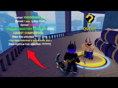 影片縮圖：How To Unlock Rainbow Saviour Aura and this HAPPENED! | Horned Man Quest | Final Hero | Blox Fruits