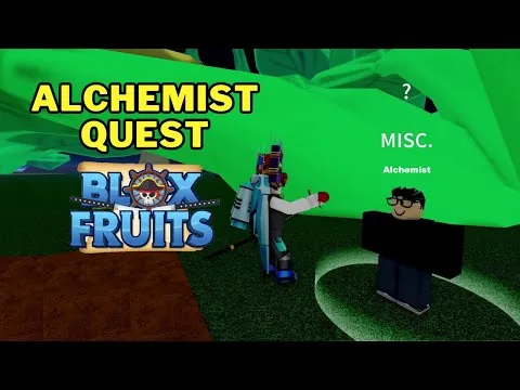 影片縮圖:How To Do Alchemist Quest in Blox Fruits To Get Race V2 | Alchemist Flower Quest | Roblox