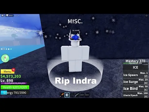 视频缩略图:Where To Find Rip Indra in Blox Fruits | Rip Indra NPC Location