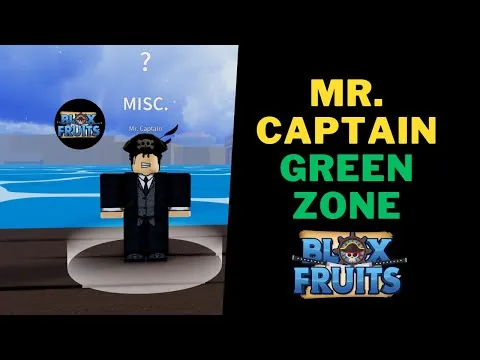 影片縮圖：Where is Mr. Captain at Green Zone | Blox Fruits | Second Sea