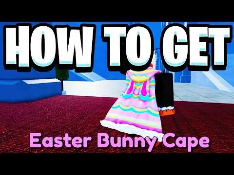 影片縮圖：How to get Easter Bunny Cape in Blox Fruits Easter Event