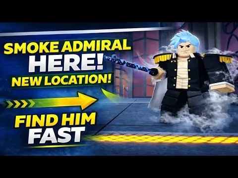 影片縮圖：How to Find Smoke Admiral in Blox Fruits (New Location Guide) | Roblox