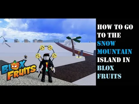 影片縮圖：Where is the Snow Mountain in Blox Fruits | Snow Mountain Location #roblox #bloxfruits #robloxtrend