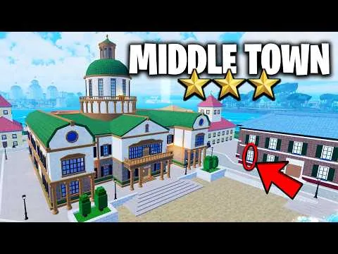 影片縮圖：How To Find ALL Secrets in Blox Fruits Middle Town