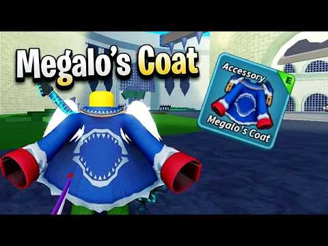 影片縮圖：Megalo's Coat Accessory - Blox Fruits! Roblox
