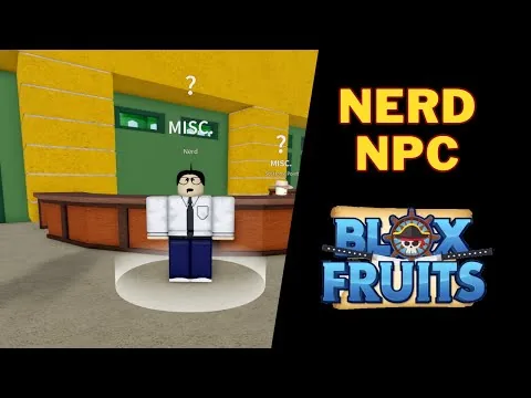 影片縮圖:What Does The Nerd Do in Blox Fruits | How To Talk To Nerd NPC?