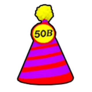 50B 派對帽（50b Party Hat）