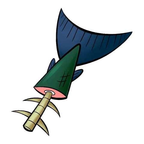 魚尾・外觀